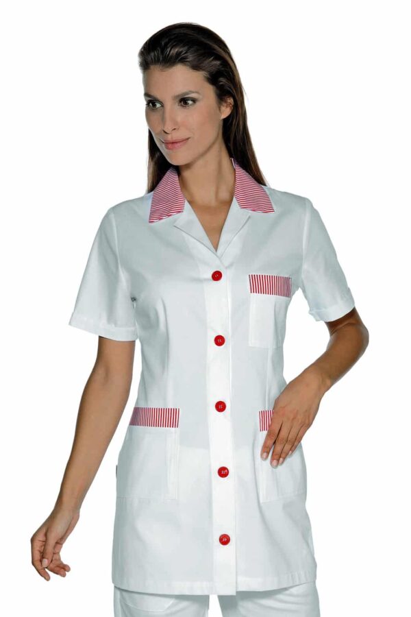 VESTAGLIA CAMICE DONNA AMBURGO BIANCA ISACCO cotone 100% Taglia XL - Articoli per neonati ideali per dormire bene e viaggiare in tranquillità