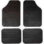 Set 4 Tappeti Per Auto In Gomma Tappetini Universali Antiscivolo Sagomabili Neri - Articoli per neonati ideali per dormire bene e viaggiare in tranquillità
