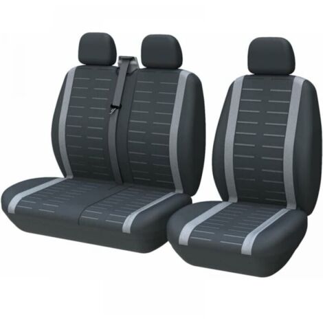 Set Coprisedili Universali Per Auto Anteriori Posteriori Completo Grigio E009 - Articoli per neonati ideali per dormire bene e viaggiare in tranquillità
