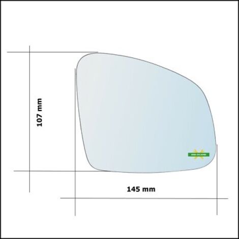 Piastra Specchio Per Smart Fortwo 98-06 Roadster Specchio Retrovisore Destro Dx - Articoli per neonati ideali per dormire bene e viaggiare in tranquillità