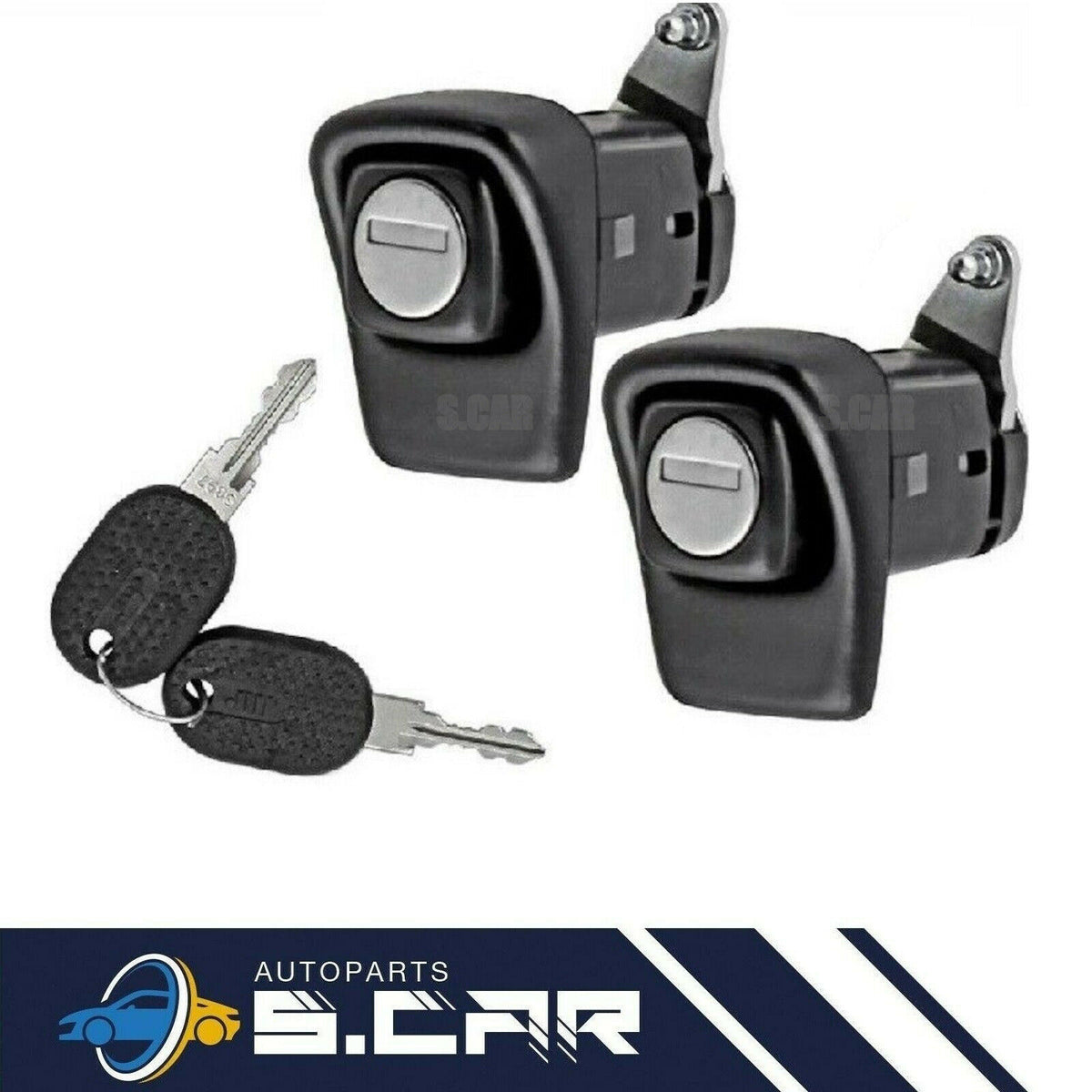 2 Maniglie Esterne Per Fiat Panda 141 Pulsante Apriporta Cilindretto Con Chiave - Articoli per neonati ideali per dormire bene e viaggiare in tranquillità