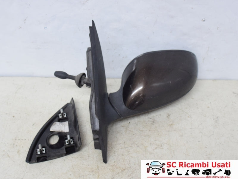 Specchio Specchietto Restrovisore Per Lancia Y 96-03 Sinistro Sx Meccanico Nero - Articoli per neonati ideali per dormire bene e viaggiare in tranquillità