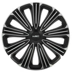 Set 4 Copricerchi 15'' Pollici Universali Bicolore Coppe Ruota Borchie Esprit - Articoli per neonati ideali per dormire bene e viaggiare in tranquillità