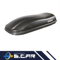 Box Tetto Auto FARAD Marlin 480L Nero Goffrato Baule Portatutto 190x80x40 - Articoli per neonati ideali per dormire bene e viaggiare in tranquillità