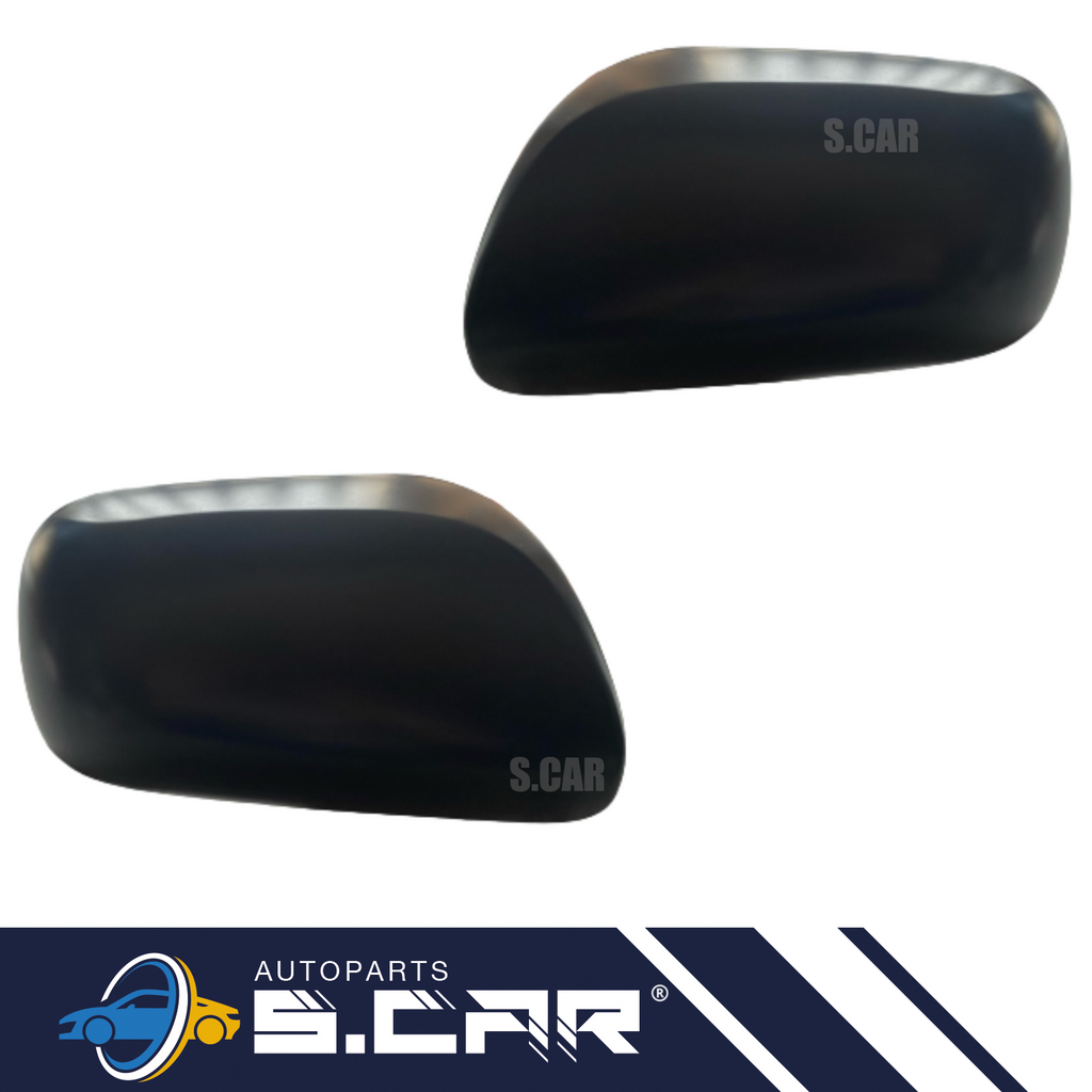 Coppia Calotte Specchietto Per Toyota Yaris 05-11 Destra Sinistra Primer Nere - Articoli per neonati ideali per dormire bene e viaggiare in tranquillità