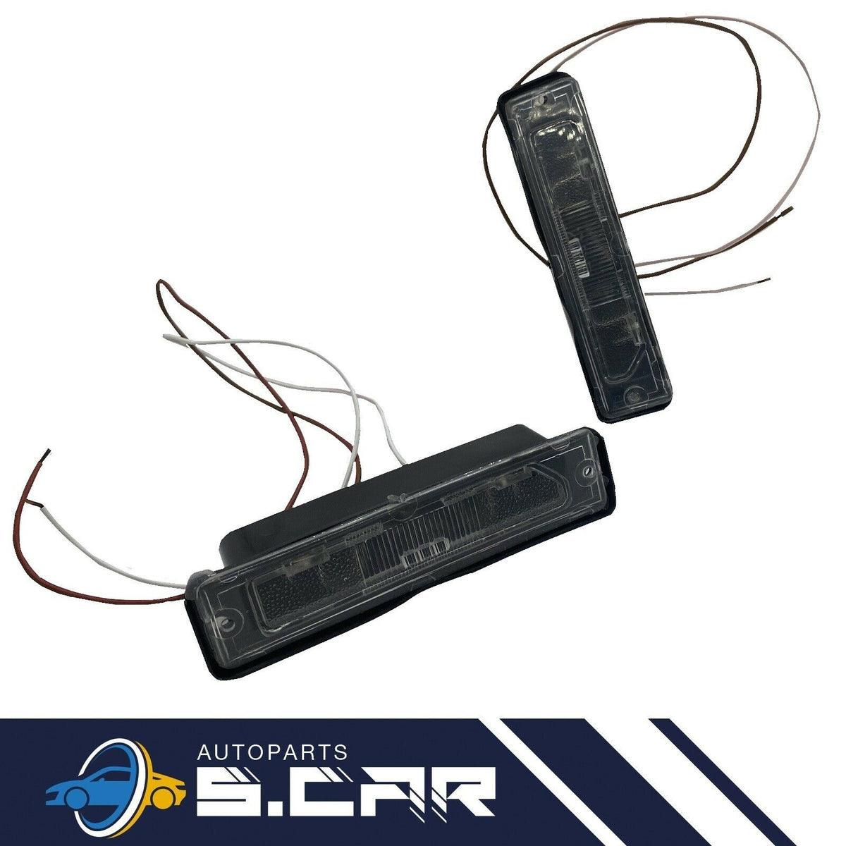 Coppia Fanale Luce Targa Posteriore Per Fiat Panda 141 127 III Croma 1991-1995 - Articoli per neonati ideali per dormire bene e viaggiare in tranquillità