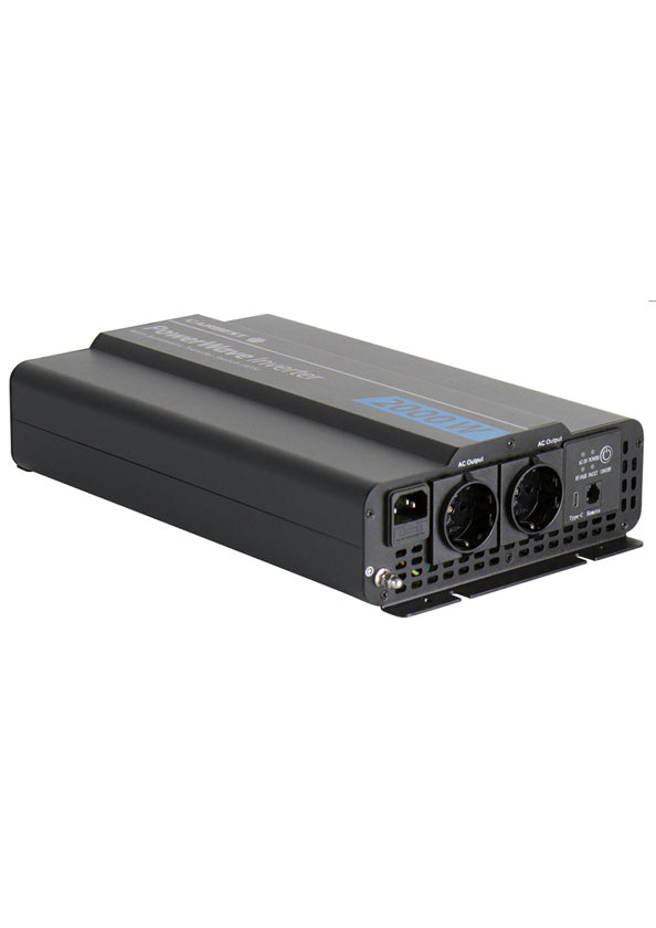 POWER WAVE INVERTER 2000 W CARBEST sinusoidale con circuito di priorità di rete - Articoli per neonati ideali per dormire bene e viaggiare in tranquillità