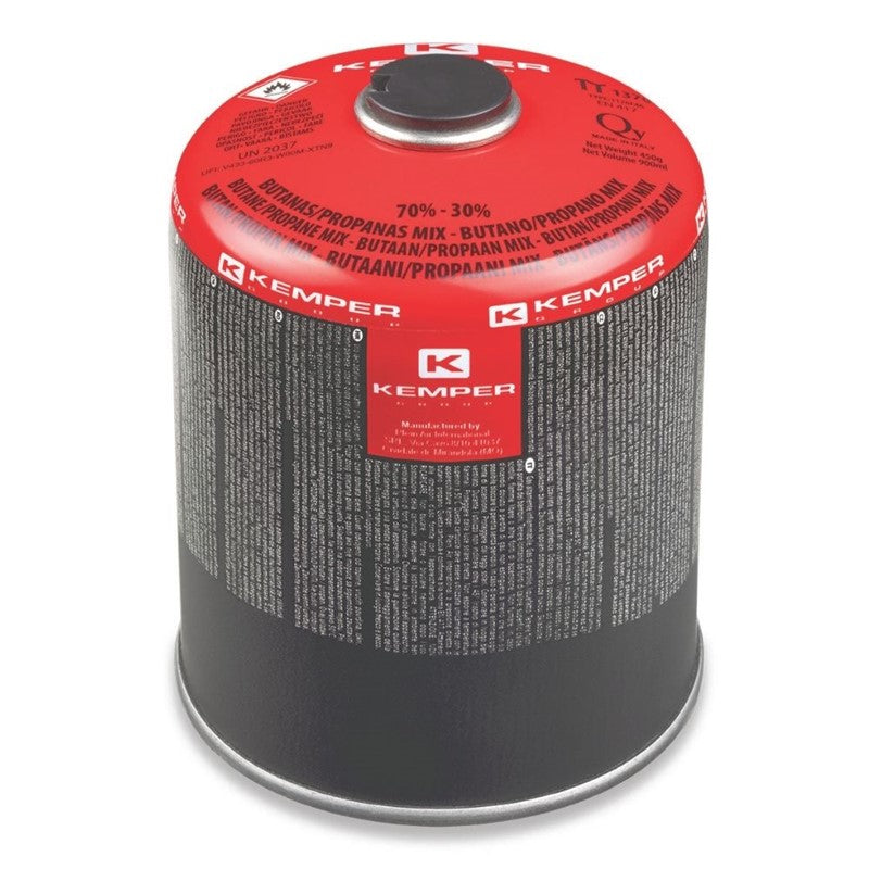 CARTUCCIA GAS 460 GR CON VALVOLA ATTACCO A VITE KEMPER PLEIN AIR - Articoli per neonati ideali per dormire bene e viaggiare in tranquillità