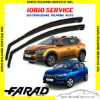 Farad 4 Deflettori Antivento Per Dacia Spring da 2021 Antiturbo Fume 16105 - Articoli per neonati ideali per dormire bene e viaggiare in tranquillità