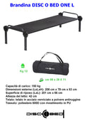 Brandina lettino da campo DISC-O-BED ONE SINGLE L - Articoli per neonati ideali per dormire bene e viaggiare in tranquillità