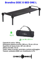 Brandina lettino da campo DISC-O-BED ONE SINGLE L - Articoli per neonati ideali per dormire bene e viaggiare in tranquillità