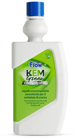 FLOW KEM GREEN CONCENTRATED ECOLKEM 750ML - Articoli per neonati ideali per dormire bene e viaggiare in tranquillità