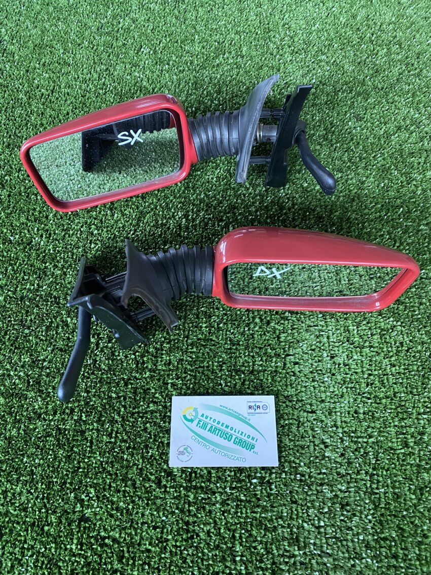 Coppia Specchietti Retrovisori Per Fiat Cinquecento Con Leva Destro + Sinistro - Articoli per neonati ideali per dormire bene e viaggiare in tranquillità