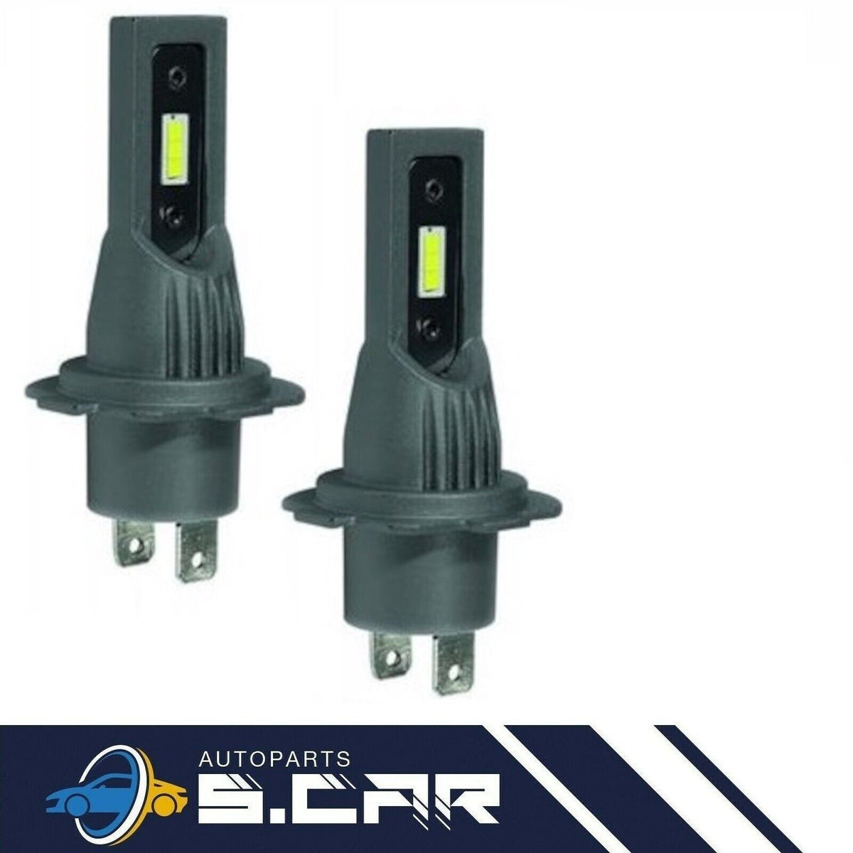 KIT 2 LAMPADE HEADLIGHT LED H7 12/24V 6000K AUTO MOTO SIRIUS luce bianca - Articoli per neonati ideali per dormire bene e viaggiare in tranquillità