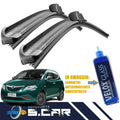 Kit Spazzole Tergicristallo Anteriori Per Honda Jazz II 530 380 Flat - Articoli per neonati ideali per dormire bene e viaggiare in tranquillità
