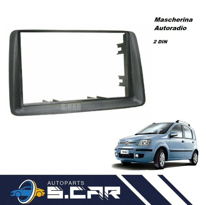 Mascherina Autoradio Per Fiat Panda 169 2 DIN Pannello Stereo Radio - Articoli per neonati ideali per dormire bene e viaggiare in tranquillità
