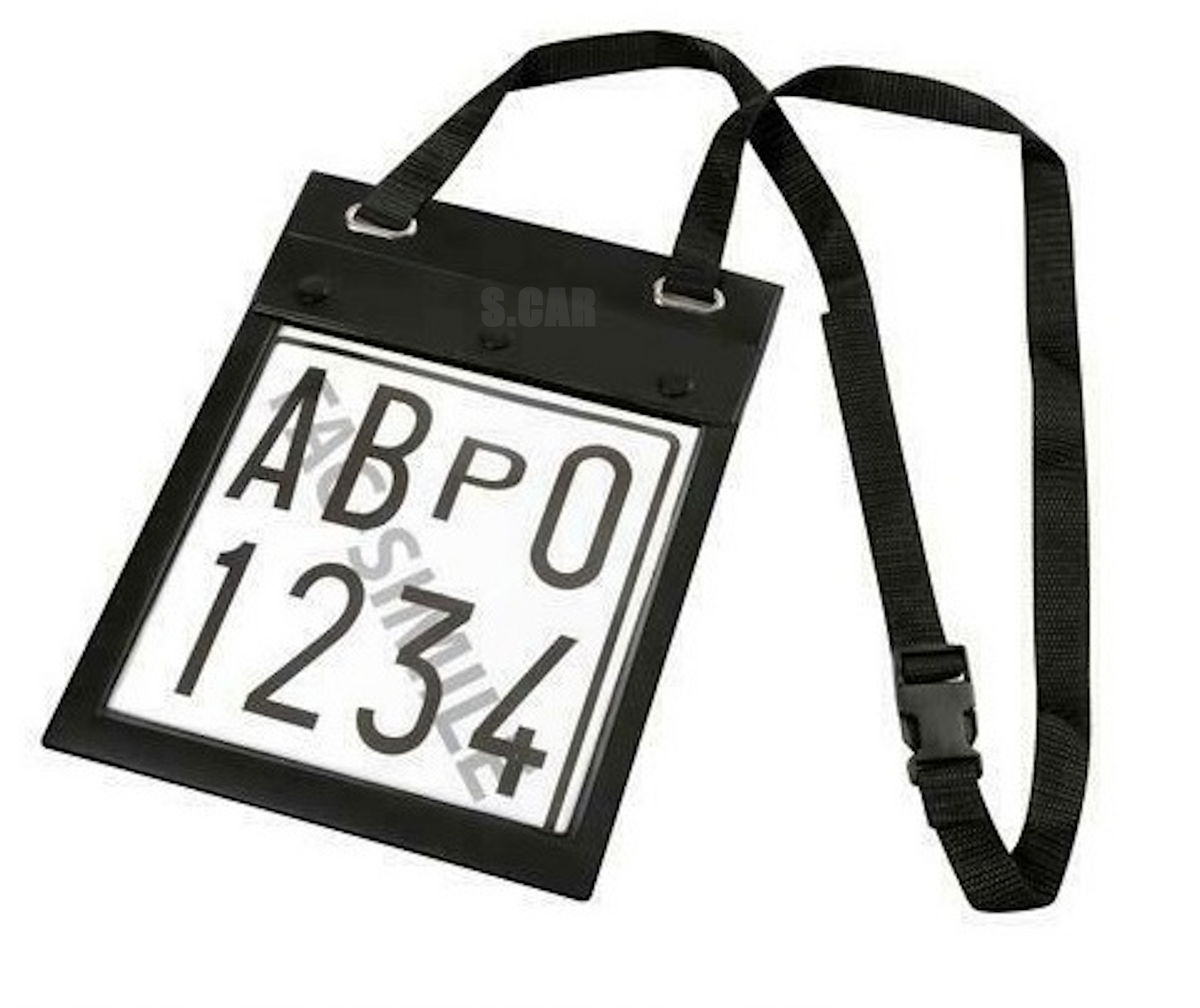 Lampa Porta Targa Di Prova Per Auto Moto Furgoni Doppia Tasca Astuccio Custodia - Articoli per neonati ideali per dormire bene e viaggiare in tranquillità