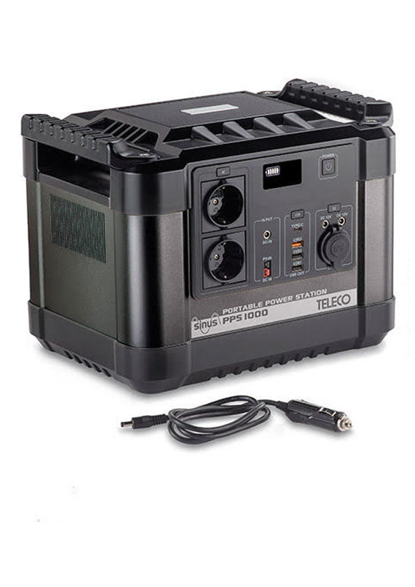 PORTABLE POWER STATION TELECO PPS 500 BATTERIA AL LITIO - Articoli per neonati ideali per dormire bene e viaggiare in tranquillità