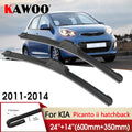 Kit Spazzole Tergicristallo Anteriori Flat Per Kia Picanto 550 380mm - Articoli per neonati ideali per dormire bene e viaggiare in tranquillità
