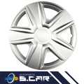 Set 4 Copricerchi Universali 16” In Abs Coppe Ruota Copriruota Esprit Grigi - Articoli per neonati ideali per dormire bene e viaggiare in tranquillità