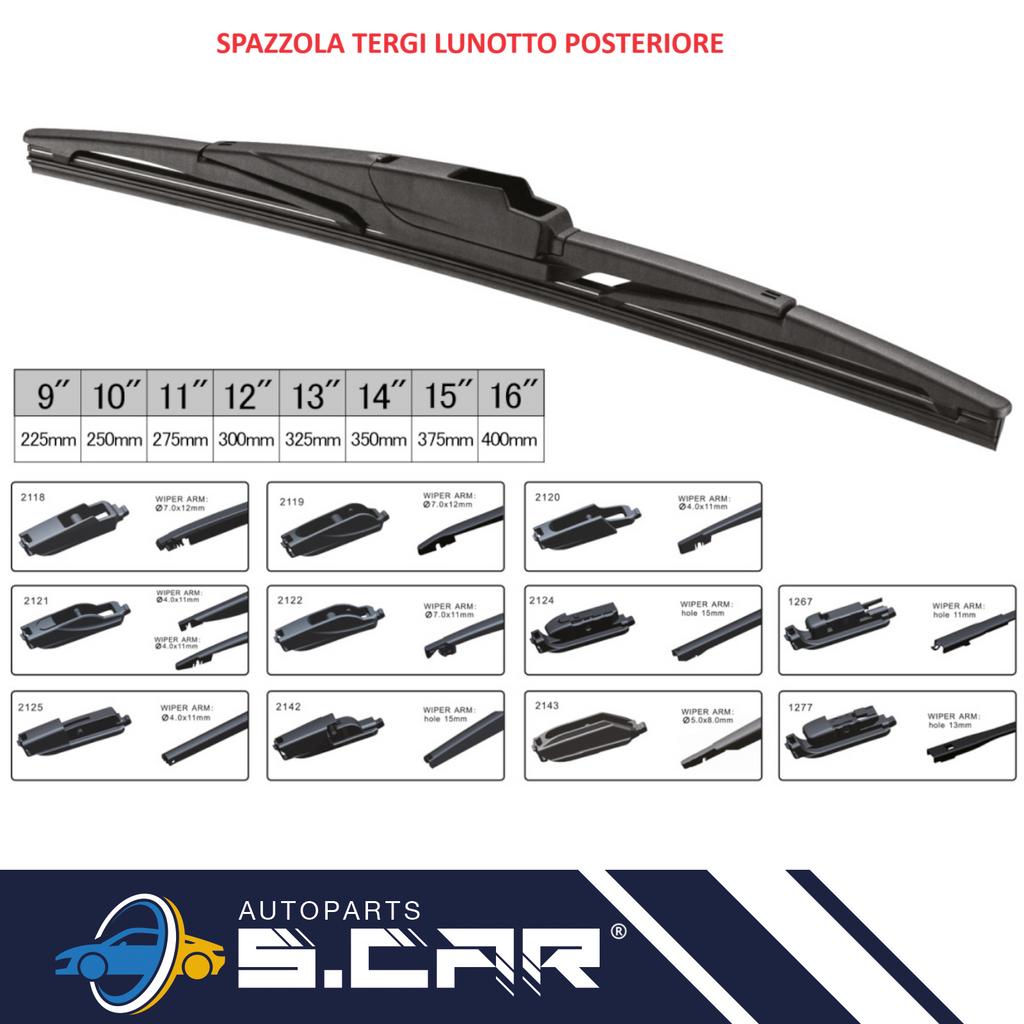 Spazzola Tergi Lunotto Posteriore Per Hyundai Tucson da 2015 a 2020 mis 350mm - Articoli per neonati ideali per dormire bene e viaggiare in tranquillità