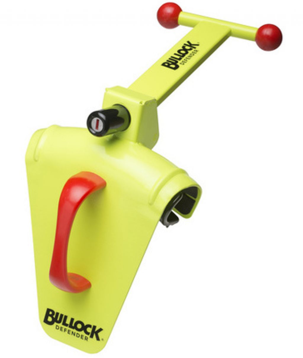 Bullock Defender Pro Blocca Volante Sterzo Antifurto Universale Giallo - Articoli per neonati ideali per dormire bene e viaggiare in tranquillità