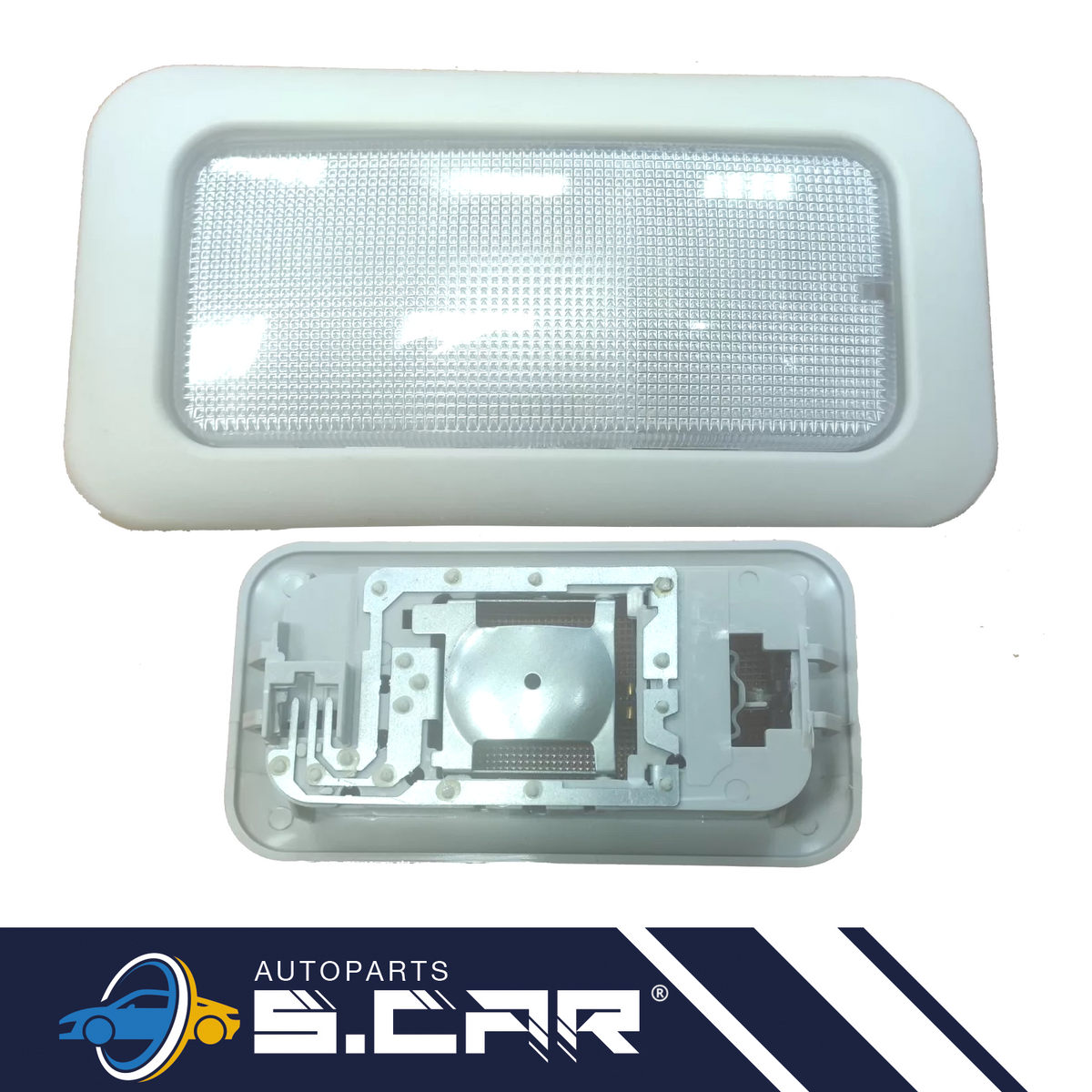 Plafoniera Interna Luce Di Cortesia Tetto Per Fiat 500 Grande Punto Panda Grigio - Articoli per neonati ideali per dormire bene e viaggiare in tranquillità
