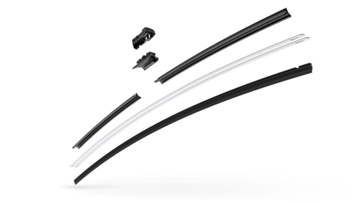 Spazzole Tergicristallo Anteriori Flat Per Renault Kangoo 08 Flat 550 530mm - Articoli per neonati ideali per dormire bene e viaggiare in tranquillità