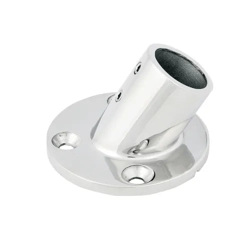 BASE INOX TONDA 60° PULPITI TIENTIBENE CORRIMANI Diam. 25 mm - Articoli per neonati ideali per dormire bene e viaggiare in tranquillità