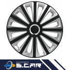 Set 4 Copricerchi 14'' Pollici Universali Bicolore Coppe Ruota Borchie Esprit BS - Articoli per neonati ideali per dormire bene e viaggiare in tranquillità