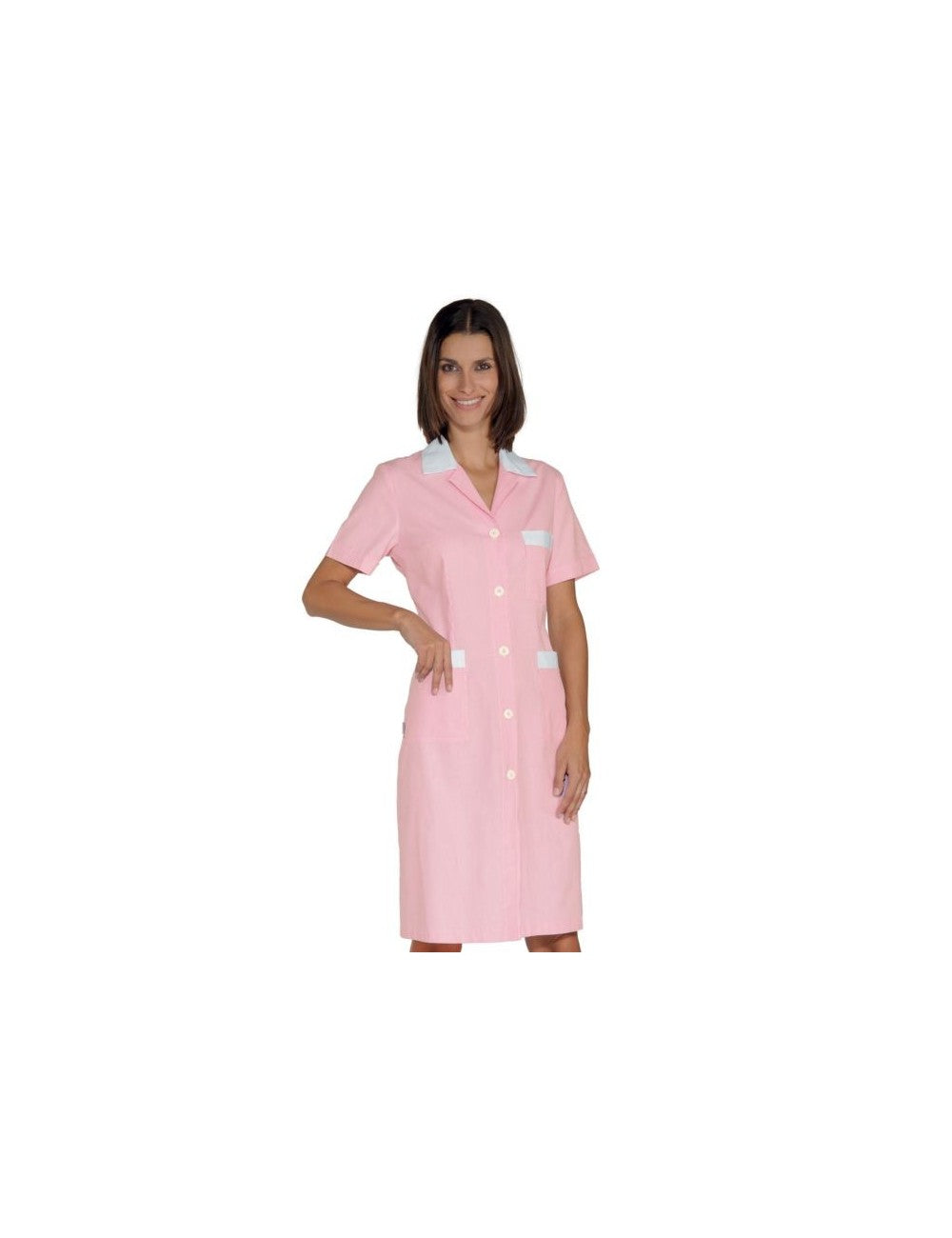 VESTAGLIA CAMICE DONNA AMBURGO BIANCA ISACCO cotone 100% Taglia XXL - Articoli per neonati ideali per dormire bene e viaggiare in tranquillità