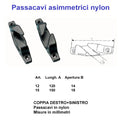 PASSACAVI ASIMMETRICI IN NYLON - Articoli per neonati ideali per dormire bene e viaggiare in tranquillità