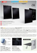 PANNELLO SOLARE CAMPER NDS LIGHTSOLAR 195W LSE195BF - Articoli per neonati ideali per dormire bene e viaggiare in tranquillità