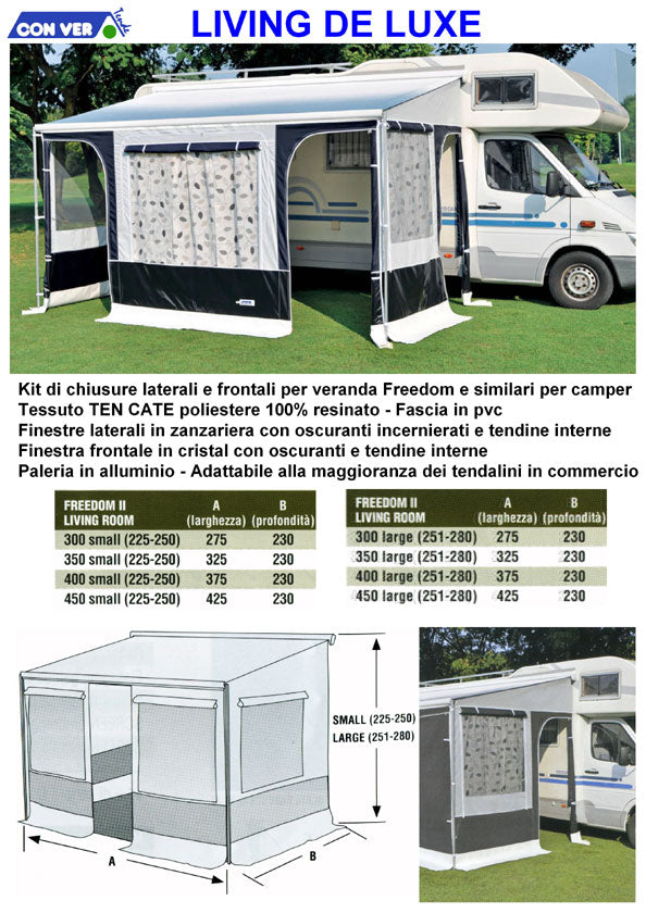 LIVING DE LUXE CONVER 350 LARGE (Altezza 251-280) - Articoli per neonati ideali per dormire bene e viaggiare in tranquillità