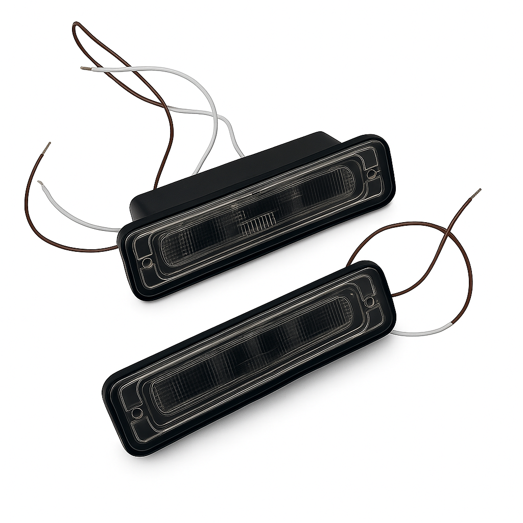 Coppia Fanale Luce Targa Posteriore Per Fiat Panda 141 127 III Croma 1991-1995 - Articoli per neonati ideali per dormire bene e viaggiare in tranquillità