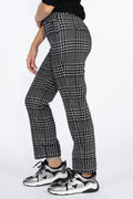 PANTALONE CUOCO PLUTONE PIED DE POULE BIANCO-NERO GIBLOR’S - Articoli per neonati ideali per dormire bene e viaggiare in tranquillità