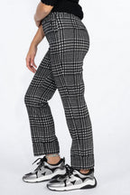 PANTALONE CUOCO PLUTONE PIED DE POULE BIANCO-NERO GIBLOR’S - Articoli per neonati ideali per dormire bene e viaggiare in tranquillità