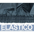 Telo Copriauto Universale Felpato Catarifrangente 533x196x120cm Nero Con Zip - Articoli per neonati ideali per dormire bene e viaggiare in tranquillità