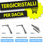 Kit Spazzole Tergicristallo Anteriori Flat Per Dacia Sandero III Da 2021 600 400 - Articoli per neonati ideali per dormire bene e viaggiare in tranquillità