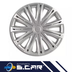 Copricerchi Universali 13” Pollici Coppe Copri Ruota In ABS Grigie - Articoli per neonati ideali per dormire bene e viaggiare in tranquillità